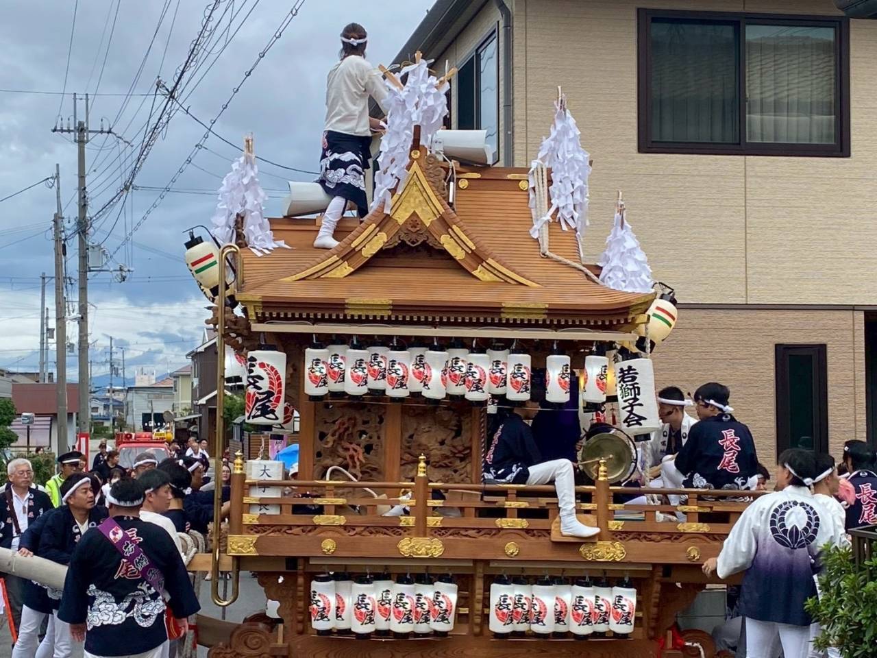 地元のだんじり祭りにお邪魔させて頂きました | ブログ | 奈良県の訪問