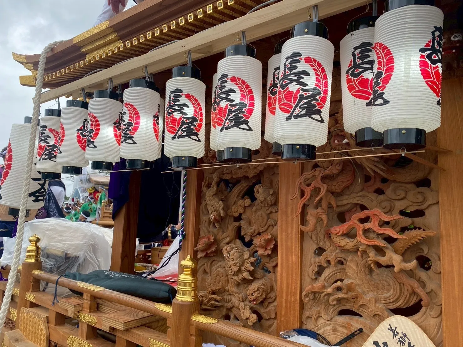 地元のだんじり祭りにお邪魔させて頂きました